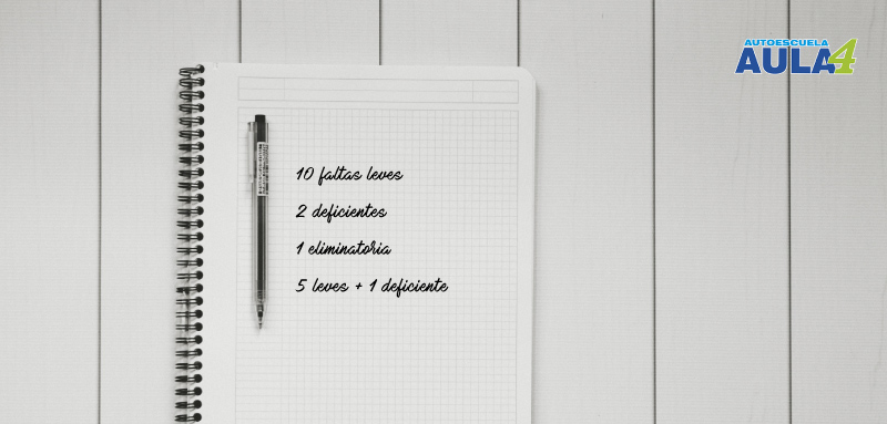 intenta evitar estas faltas en tu examen de conducir