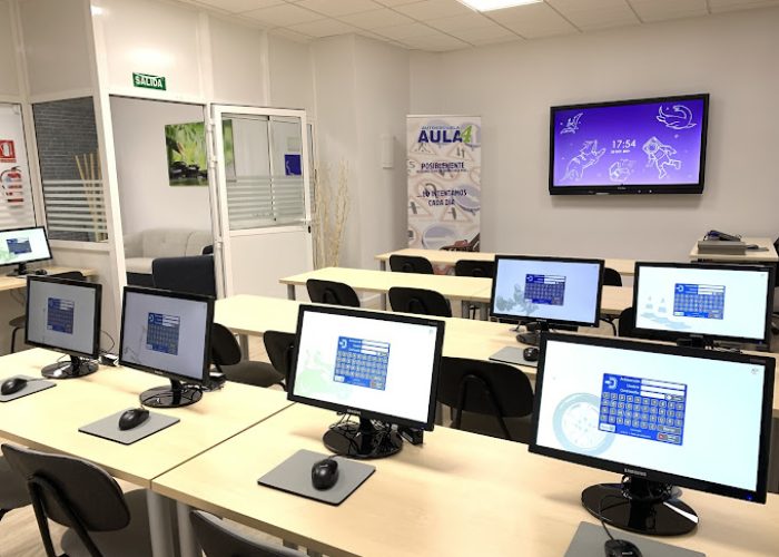Sala de test Autoescuela Aula4